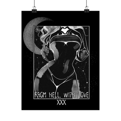 'From Hell With Love' - Matte Poster