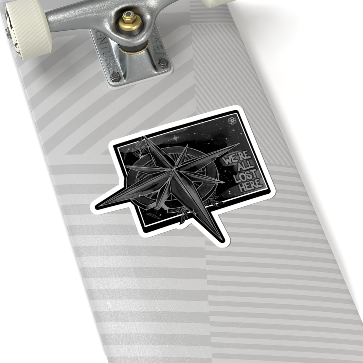 'We're All Lost Here' Kiss-Cut Decal