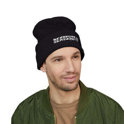 Deadshot with Logo- Embroidered Cuffed Beanie