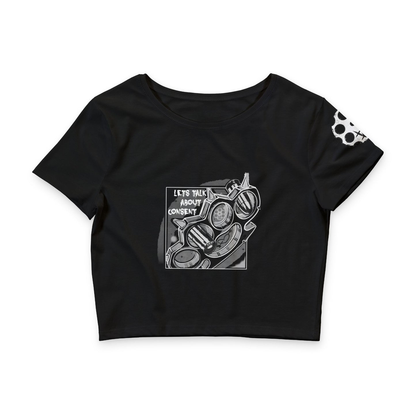 'Let's Talk About Consent' - Graphic Crop