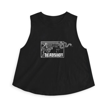 'Deadshot' - Graphic Crop Vest