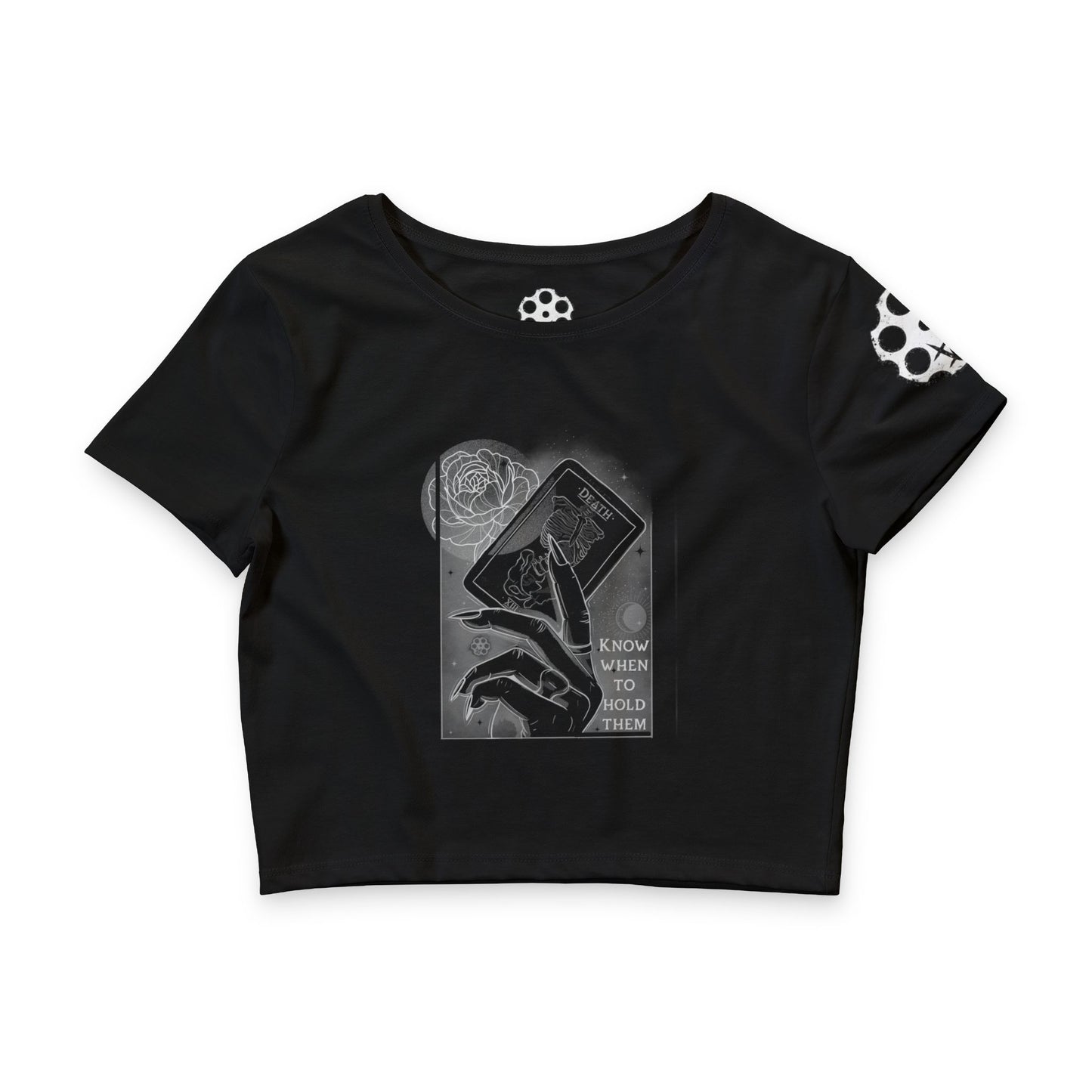 'Know When to Hold Them' - Cropped Tee