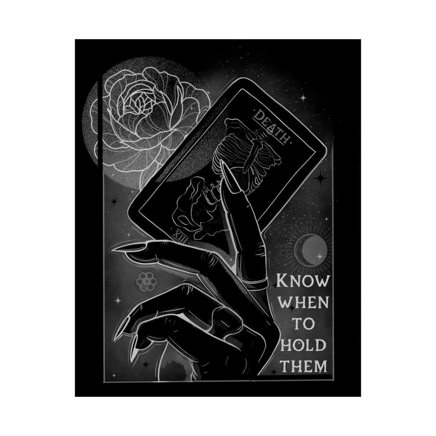 'Know When to Hold Them' - Matte Poster
