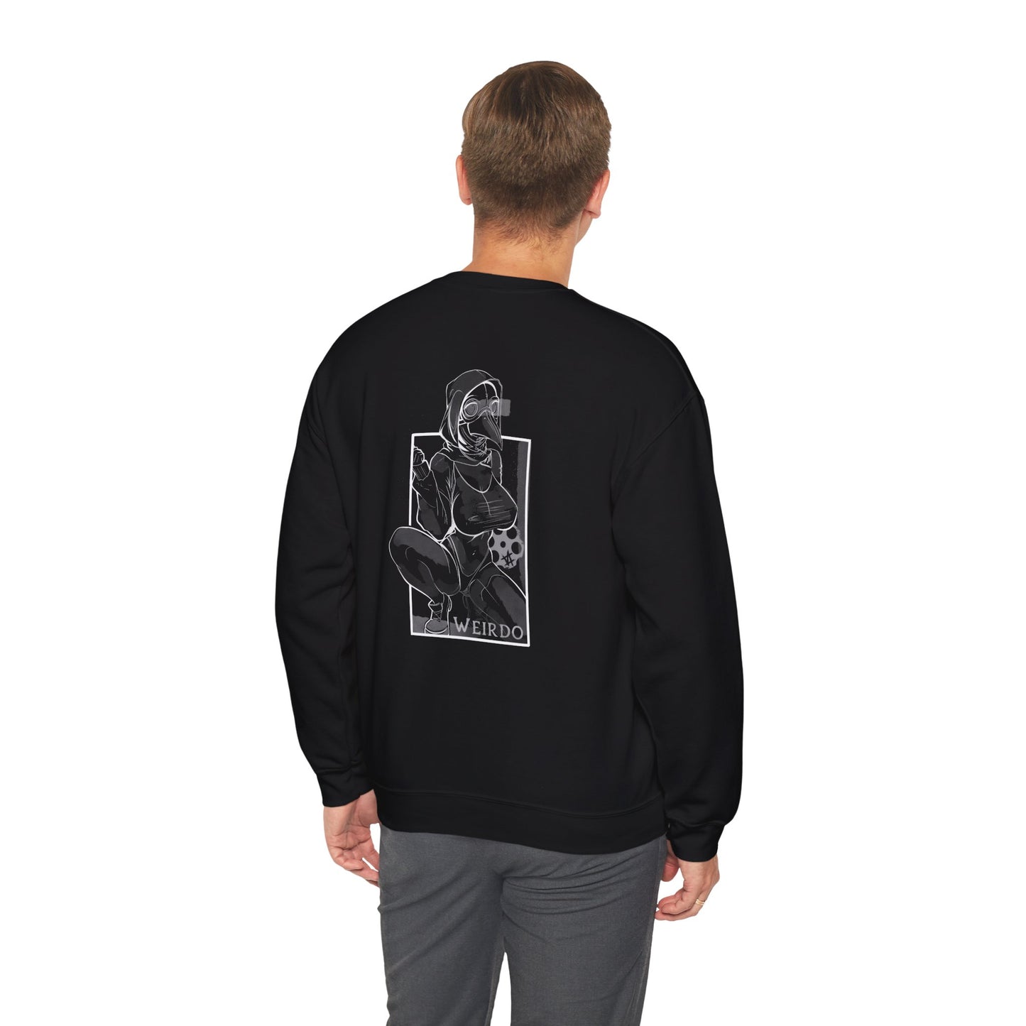 'Weirdo' - Graphic Crewneck Sweatshirt
