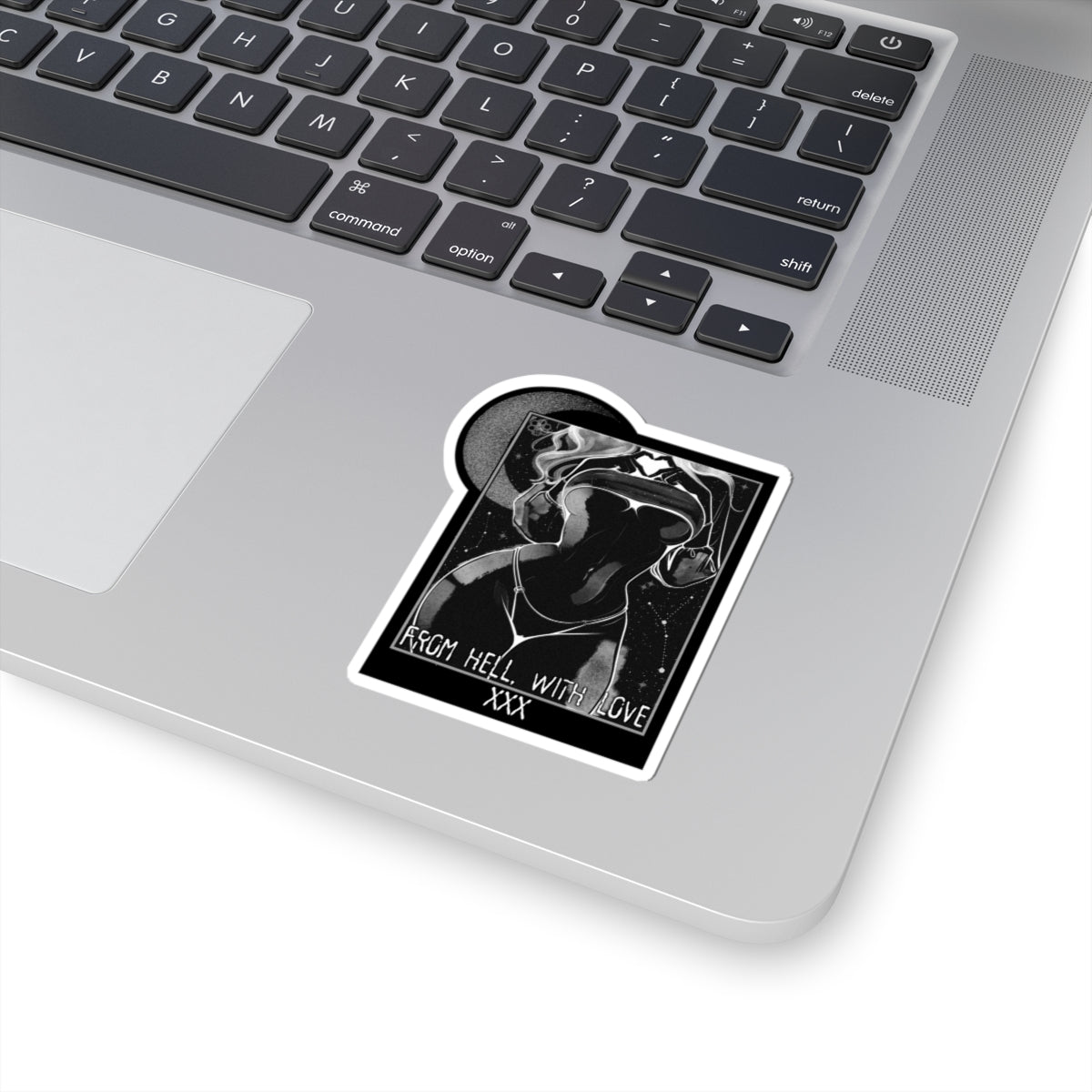 'From Hell With Love' - Kiss-Cut Decal