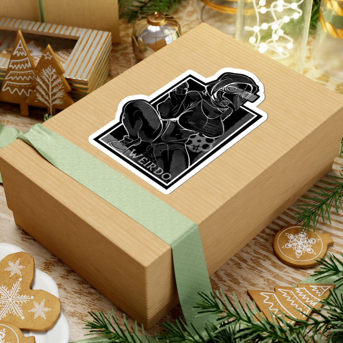 'Weirdo' - Kiss-Cut Vinyl Decal