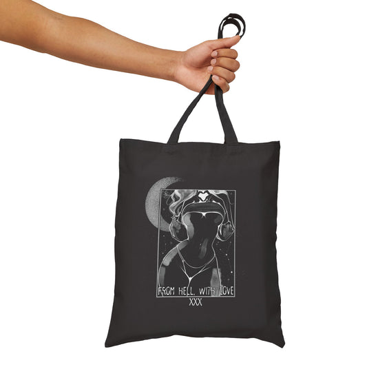 "From Hell With Love" - Canvas Tote