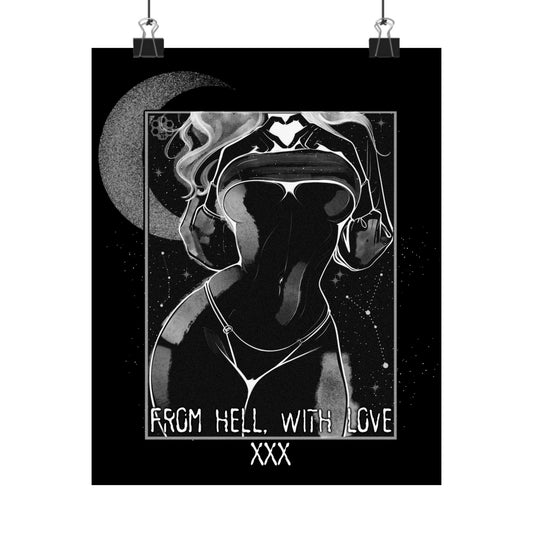 'From Hell With Love' - Matte Poster