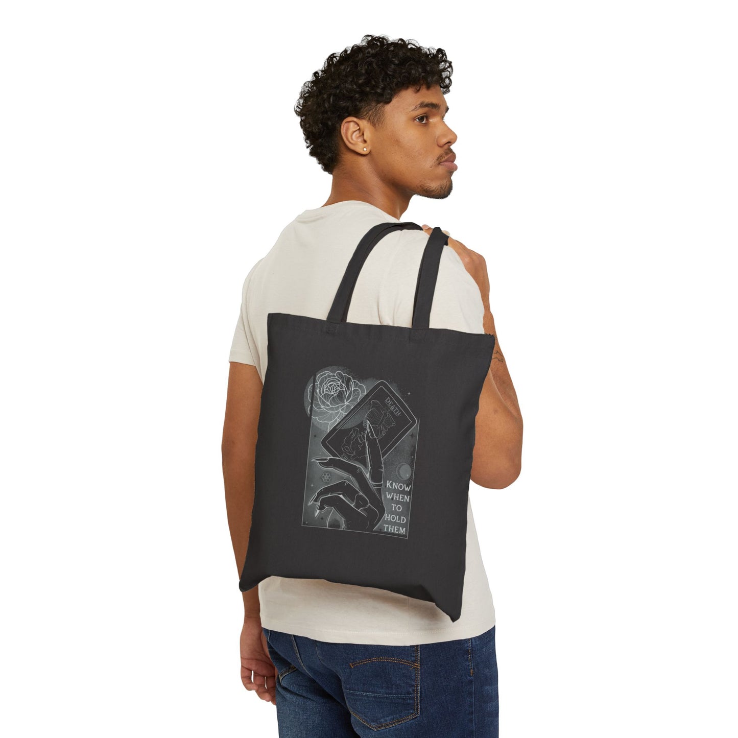 'Know When to Hold Them' -  Canvas Tote