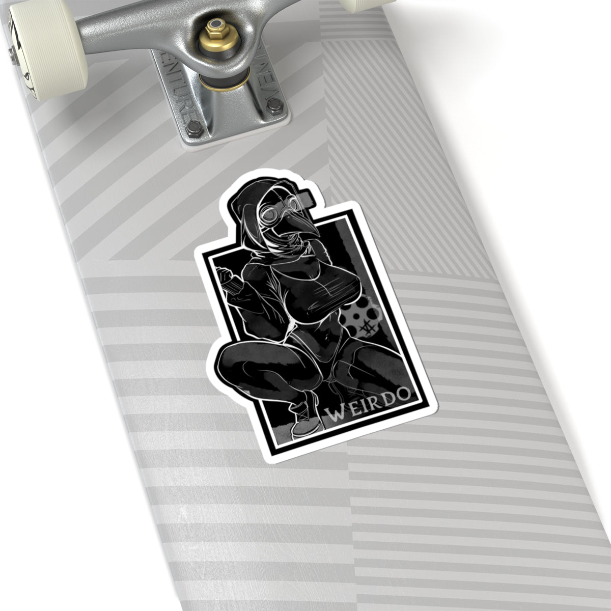 'Weirdo' - Kiss-Cut Vinyl Decal