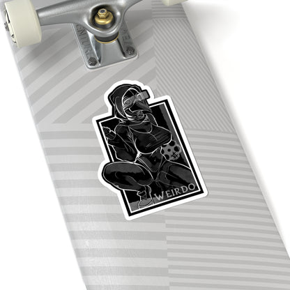 'Weirdo' - Kiss-Cut Vinyl Decal