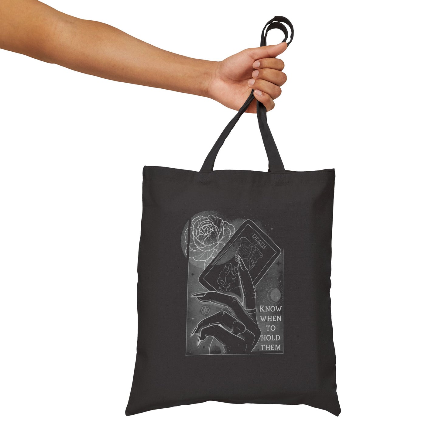 'Know When to Hold Them' -  Canvas Tote